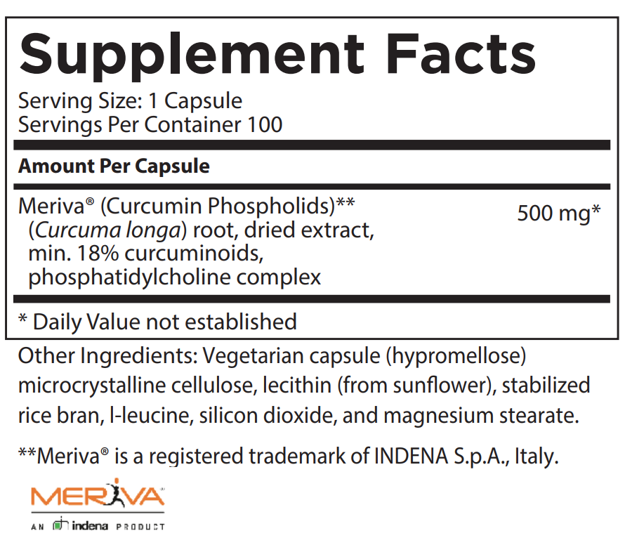 Turmeric Curcumin Phytosome (500 mg)