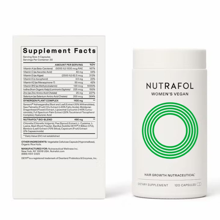Nutrafol Hair Growth for Women (Vegan)